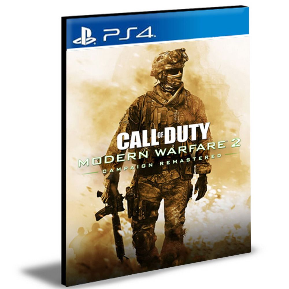 Call of Duty Modern Warfare 2 Campaign Remastered PS4 Mídia